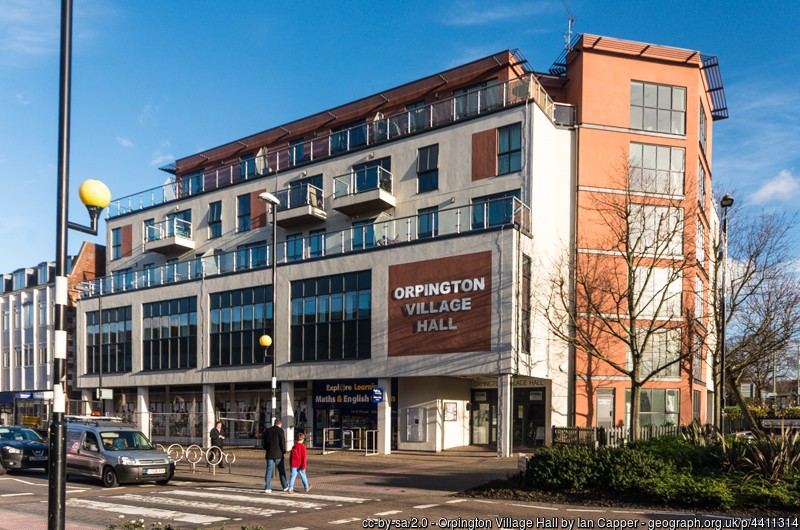 Orpington Village Hall, 311 High Street, Orpington, BR6 0NN, London