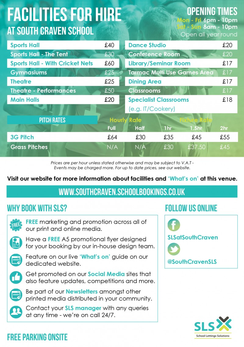 South Craven High School , Holme Lane, Cross Hills, Keighley, BD20 7RL