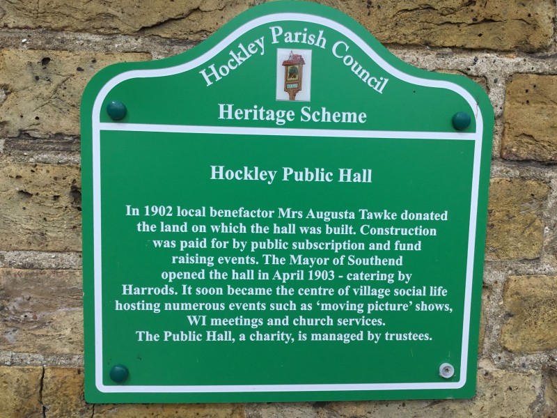 Hockley Public Hall, Bull wood Road, Hockley, SS5 4RA, Essex, England